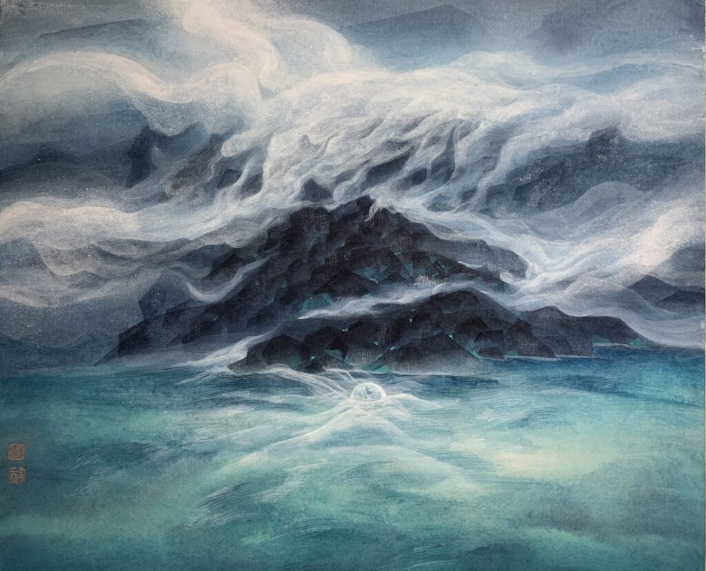 《日月曇山 Sun, Moon, Clouds, and Mountains》陳昀翊